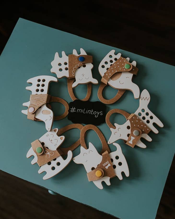 The Elephant | Small Lacing Montessori Toy